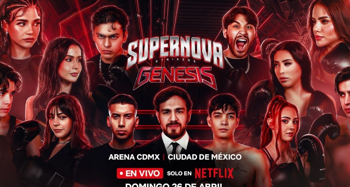 Supernova Genesis apuesta por el boxeo espectáculo y llegará en vivo a Netflix