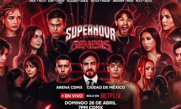 Supernova Genesis apuesta por el boxeo espectáculo y llegará en vivo a Netflix