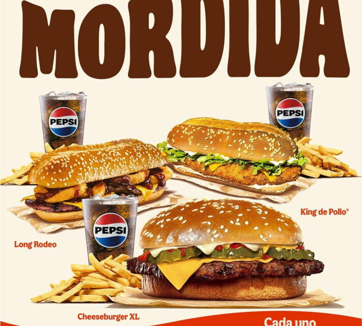 Combos del Rey la apuesta de Burger King por porciones generosas y sabor a la parrilla