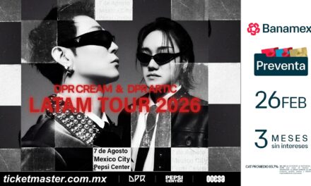 DPR Cream y DPR Artic en CDMX concierto en Pepsi Center y detalles del LATAM Tour 2026