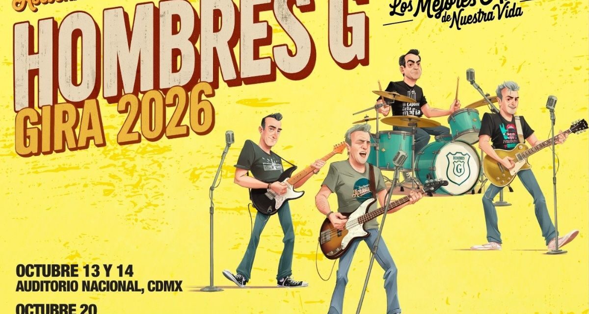 Hombres G regresa a México con conciertos en Ciudad de México y Guadalajara durante su gira 2026