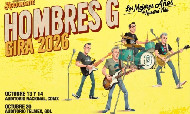 Hombres G en CDMX confirma nuevas fechas y celebra su legado en el Auditorio Nacional