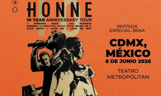 HONNE celebra 10 años de carrera con concierto en el Teatro Metropólitan de Ciudad de México