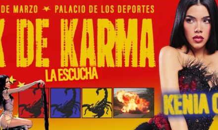 Kenia Os anuncia listening party en el Palacio de los Deportes para presentar K de Karma