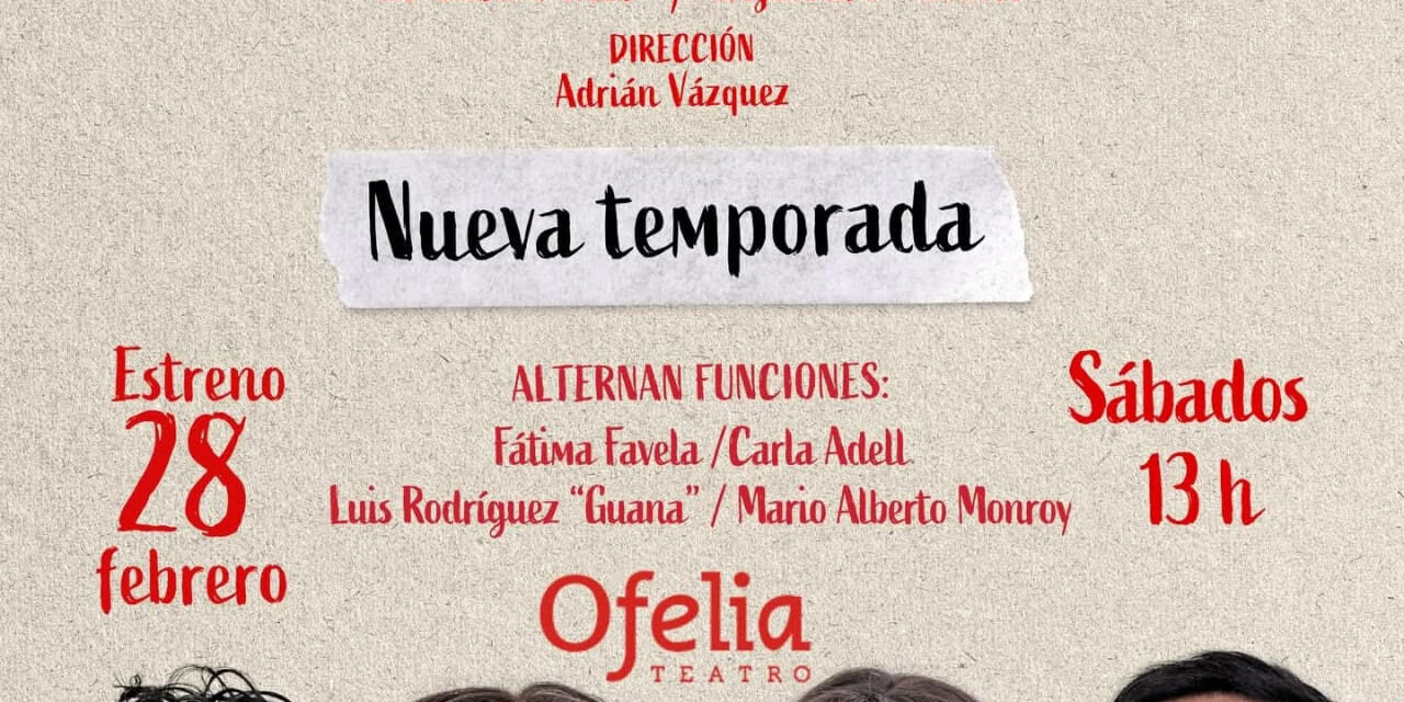 Lo que queda de nosotros vuelve al teatro con una emotiva historia familiar sobre duelo y esperanza