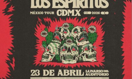 Los Espíritus regresa a CDMX con un concierto en el Lunario del Auditorio Nacional