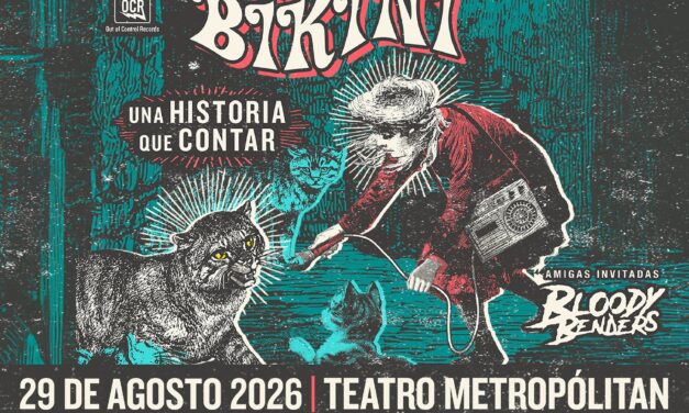 Sr. Bikini y las Bloody Benders llegan al Teatro Metropólitan