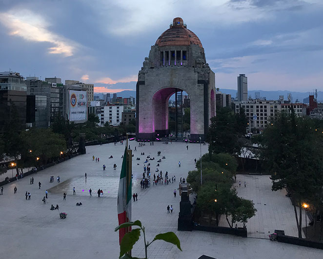 Terraza Cha Cha Chá, cocina mexicana contemporánea con vista al Monumento a la Revolución