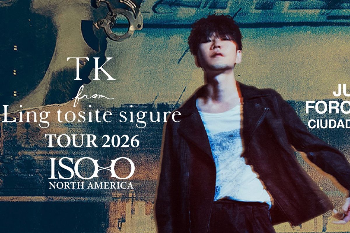TK from Ling tosite sigure llega a CDMX con su