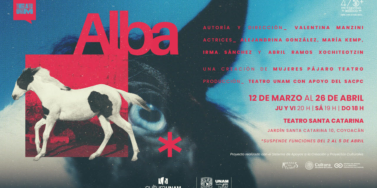 Alba llega al Teatro Santa Catarina con una historia sobre depresión, amistad y búsqueda interior