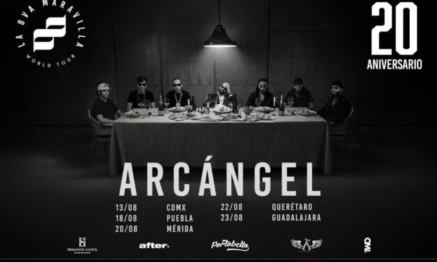 Arcángel celebra 20 años con La 8va Maravilla World Tour y confirma fechas en México y Latinoamérica