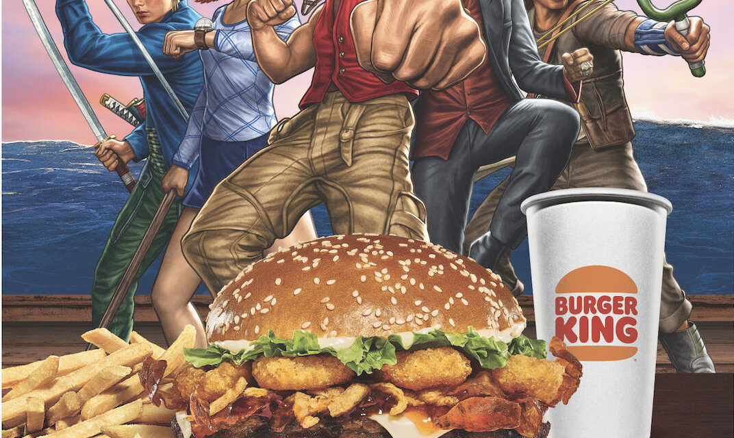 Burger King lanza combos inspirados en One Piece y lleva la aventura pirata a restaurantes de México