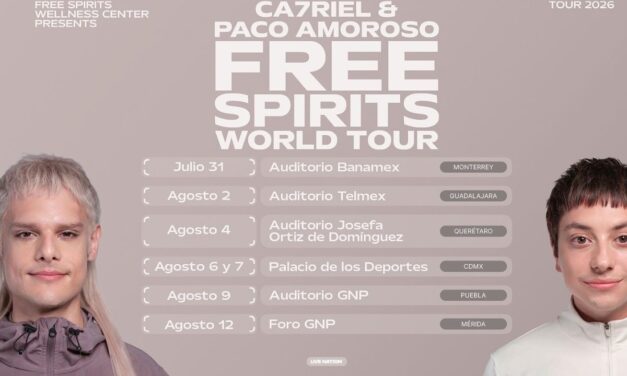 CA7RIEL y Paco Amoroso lanzan gira mundial y llevan Free Spirits a México y el mundo