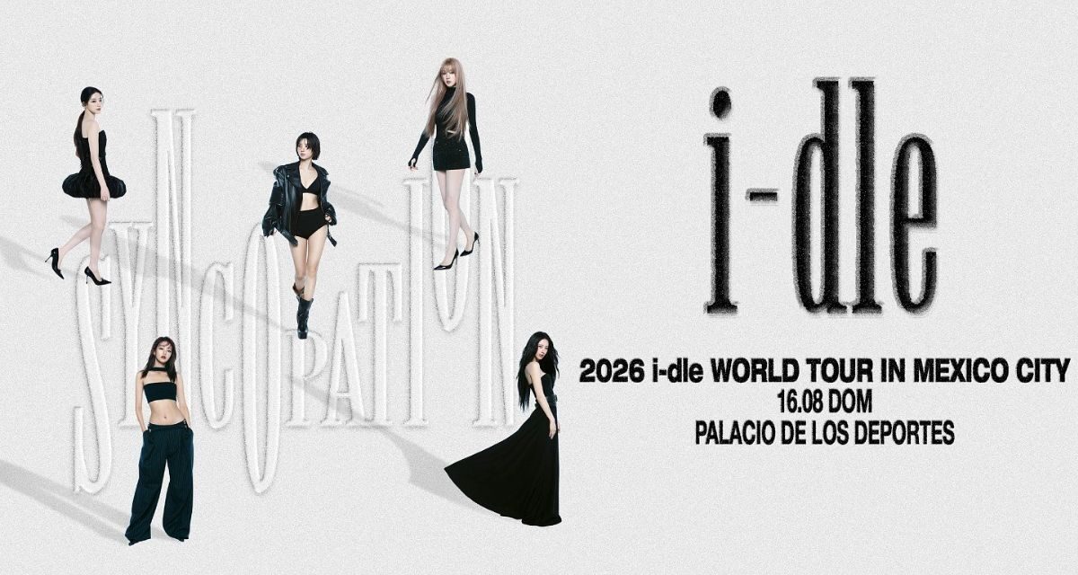 i-dle llevará su gira mundial Syncopation a Ciudad de México con un concierto en el Palacio de los Deportes