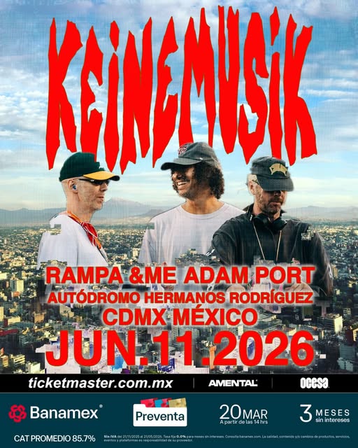 Keinemusik en CDMX 2026 desata un ritual electrónico en el Autódromo Hermanos Rodríguez