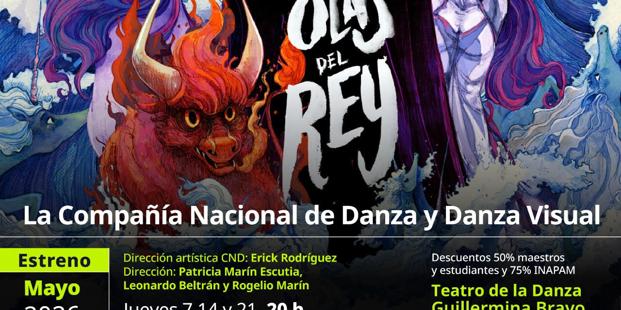 Las olas del rey lleva la fantasía a la danza en el Teatro Guillermina Bravo