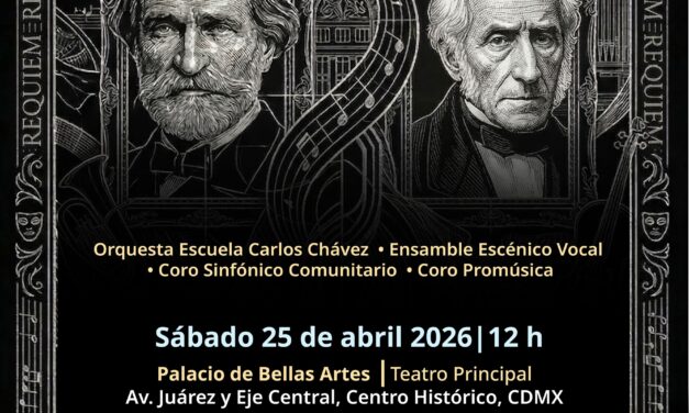 Misa de Réquiem de Verdi en México un concierto monumental con más de 200 artistas en escena en el Palacio de Bellas Artes