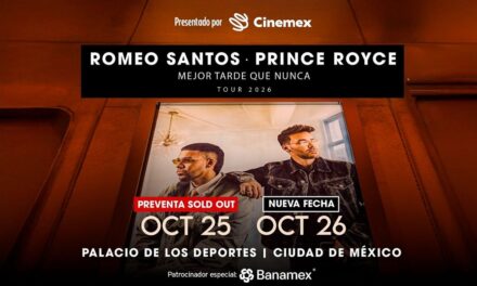 Romeo Santos y Prince Royce abren segunda fecha en CDMX tras alta demanda de su gira de bachata
