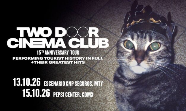 Two Door Cinema Club vuelve a México con gira 2026 tocando Tourist History completo
