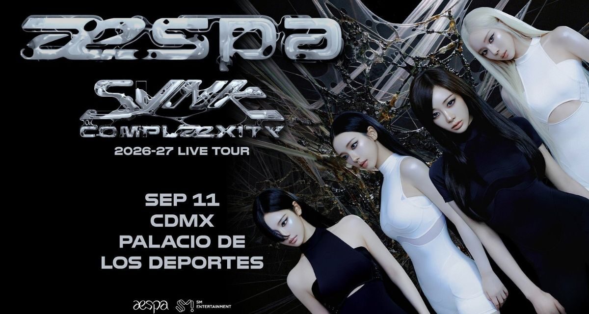 aespa traerá su nueva gira mundial al Palacio de los Deportes en septiembre de 2026