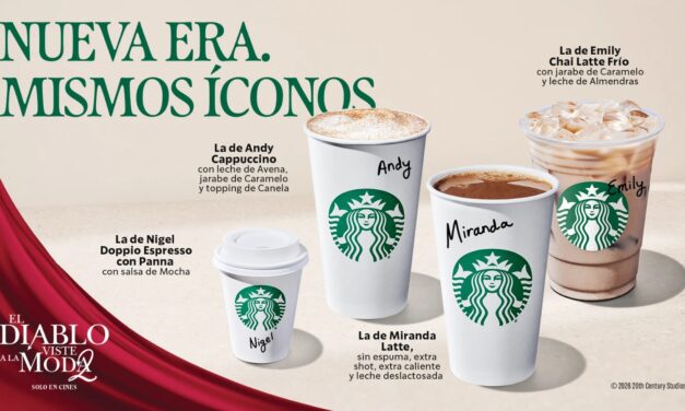 Starbucks lanza bebidas inspiradas en El diablo viste a la moda 2 y convierte el café en un accesorio de moda