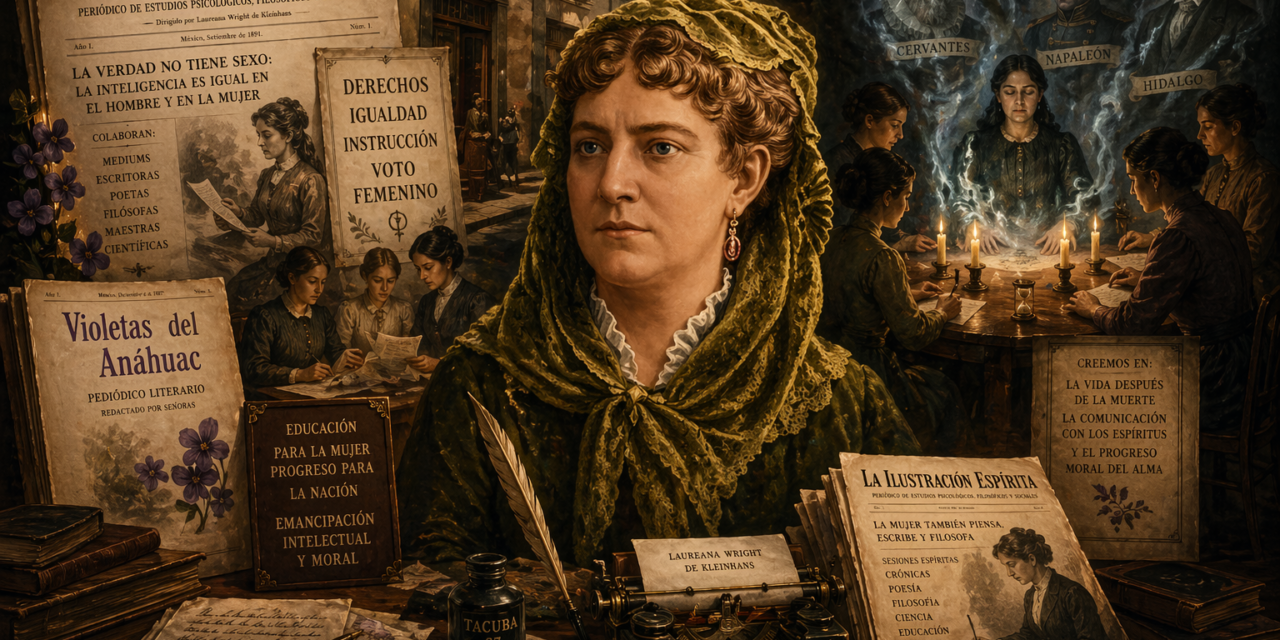 Leyendas de CDMX: Laureana Wright y el periódico espiritista donde las mujeres hablaban con los muertos