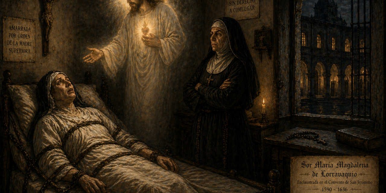 Leyendas de CDMX: María de Lorravaquio, la monja que hablaba con Dios