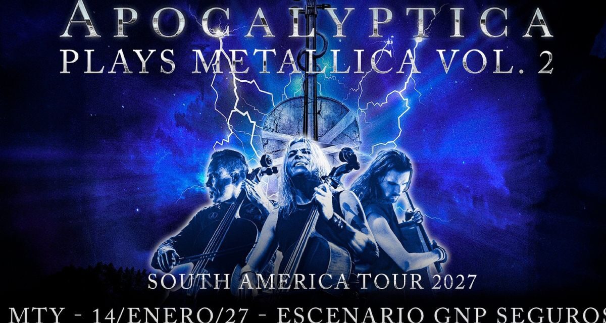 Apocalyptica volverá a México con conciertos en CDMX y Monterrey durante 2027
