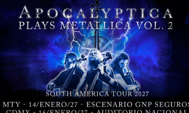 Apocalyptica volverá a México con conciertos en CDMX y Monterrey durante 2027