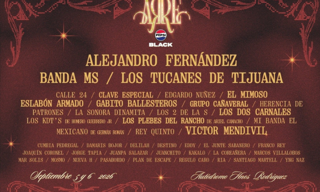 Arre Pepsi Black regresa a CDMX con un cartel que confirma el auge del regional mexicano