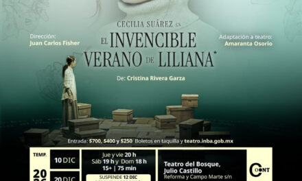 Cecilia Suárez lleva El invencible verano de Liliana al teatro en una puesta sobre memoria y justicia
