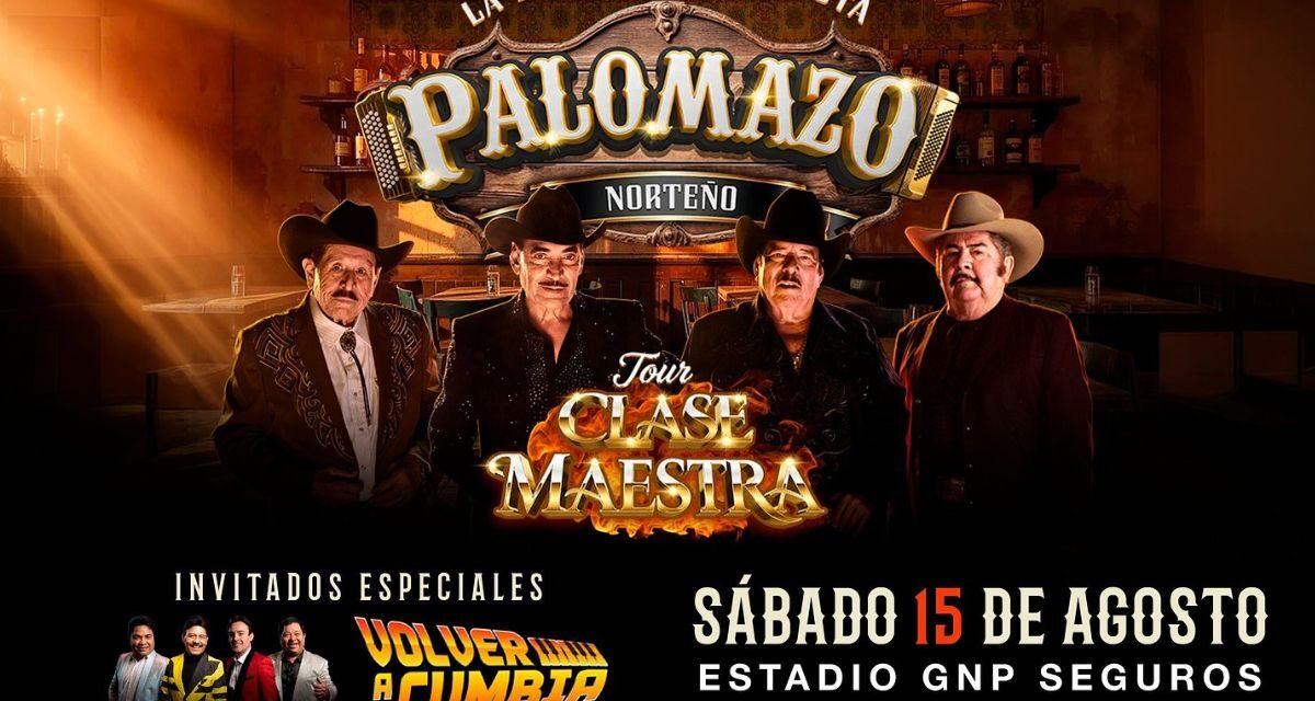 Palomazo Norteño llevará la historia del regional mexicano al Estadio GNP Seguros
