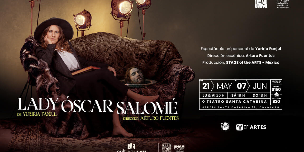 Lady Óscar Salomé revive el juicio a Oscar Wilde en el Teatro Santa Catarina