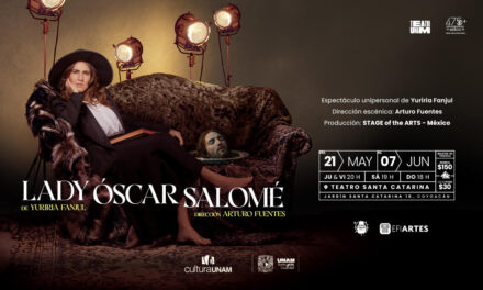 Lady Óscar Salomé revive el juicio a Oscar Wilde en el Teatro Santa Catarina