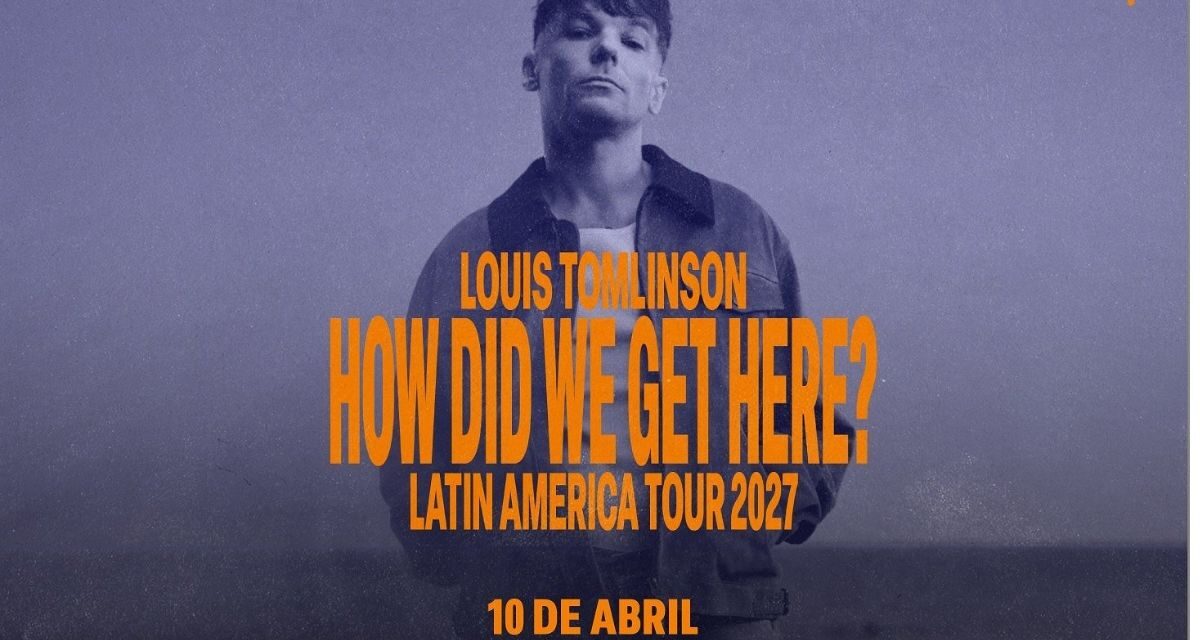 Louis Tomlinson regresará a la Ciudad de México con un concierto en el Estadio GNP Seguros