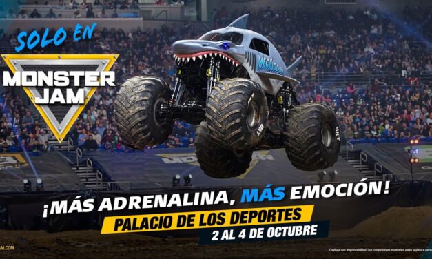 Monster Jam regresará al Palacio de los Deportes con acrobacias extremas y trucks gigantes