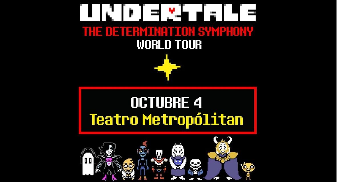 UNDERTALE llegará al Teatro Metropólitan con un concierto sinfónico para fans del gaming indie