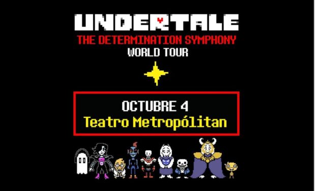 UNDERTALE llegará al Teatro Metropólitan con un concierto sinfónico para fans del gaming indie