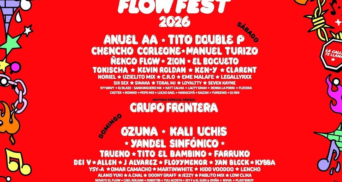 Coca-Cola Flow Fest 2026 reunirá a las grandes estrellas del reggaetón y la música urbana en la Ciudad de México