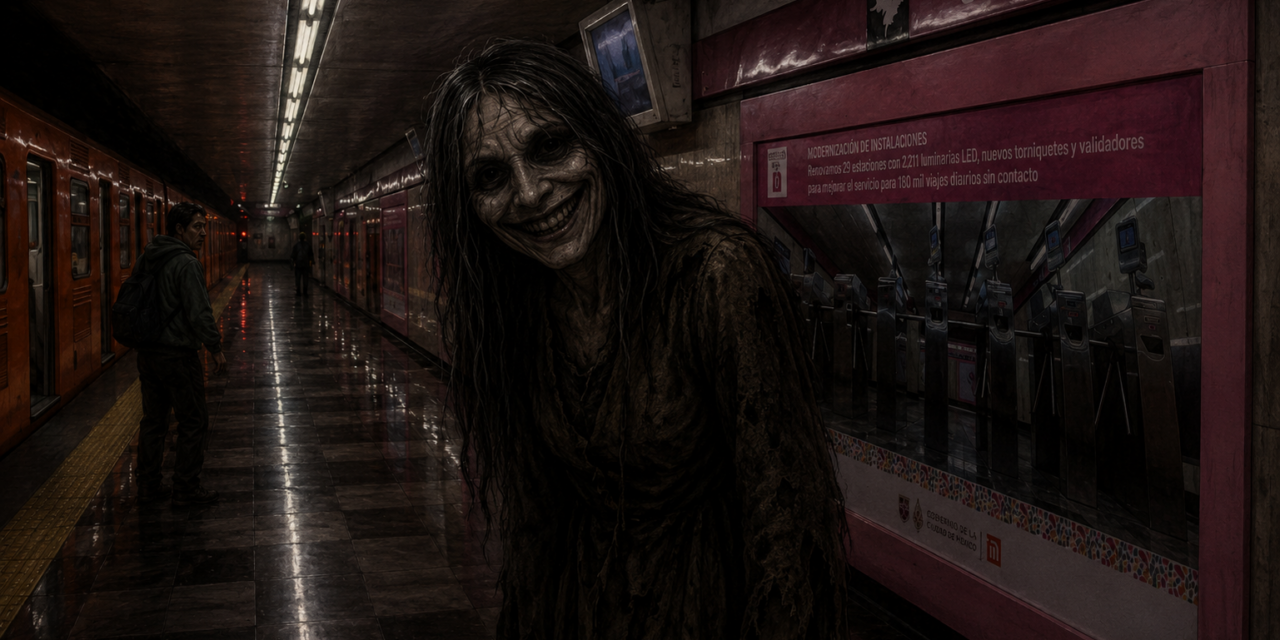 Fantasmas de CDMX: La Mujer Sonriente del la Línea 1 del Metro