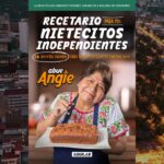 Abue Angie lanza un recetario para acompañar a quienes comienzan a vivir solos