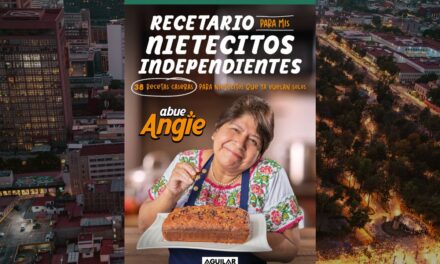 Abue Angie lanza un recetario para acompañar a quienes comienzan a vivir solos