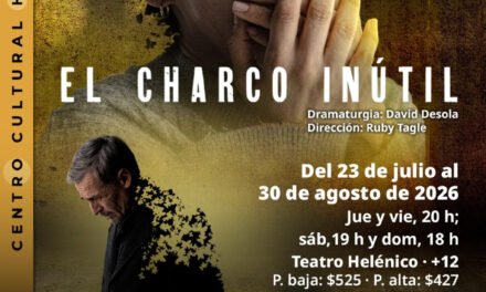 El charco inútil llega al Teatro Helénico con un intenso thriller psicológico sobre el duelo y la fragilidad de la mente