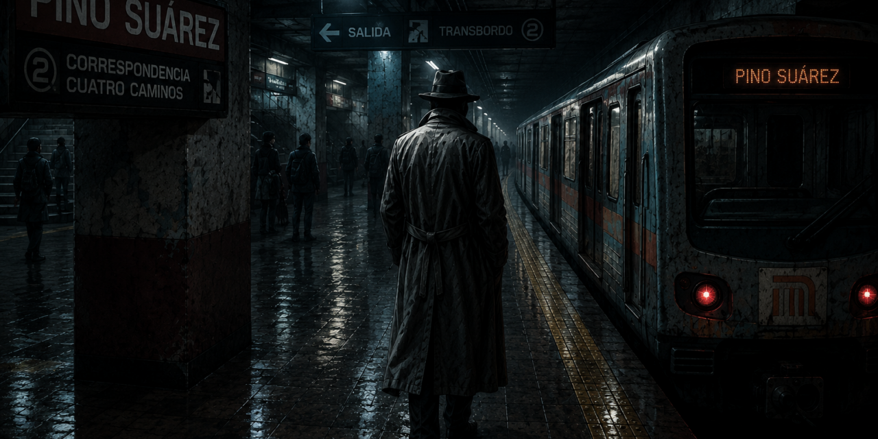Fantasmas de CDMX: El Hombre de la Gabardina en el Metro Pino Suárez